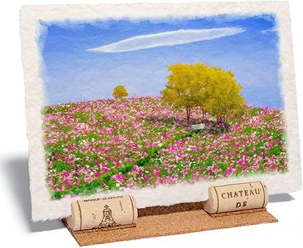 油絵 絵画 【秋の花】