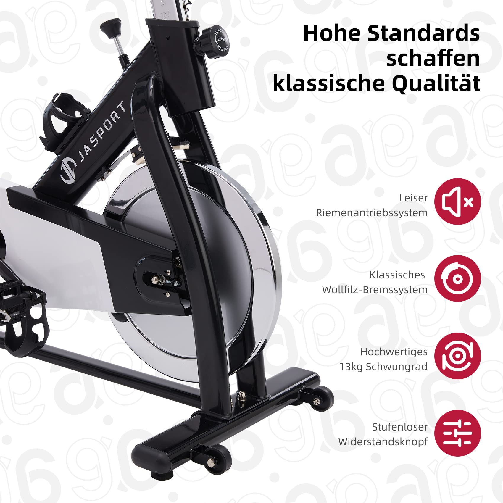 S1 Speedbike Rower treningowy, cichy, ergometr z Bluetooth, kompatybilny z Zwift & Kinomap, kierownica treningowa, 13 kg, obciążenie do 125 kg, czarny