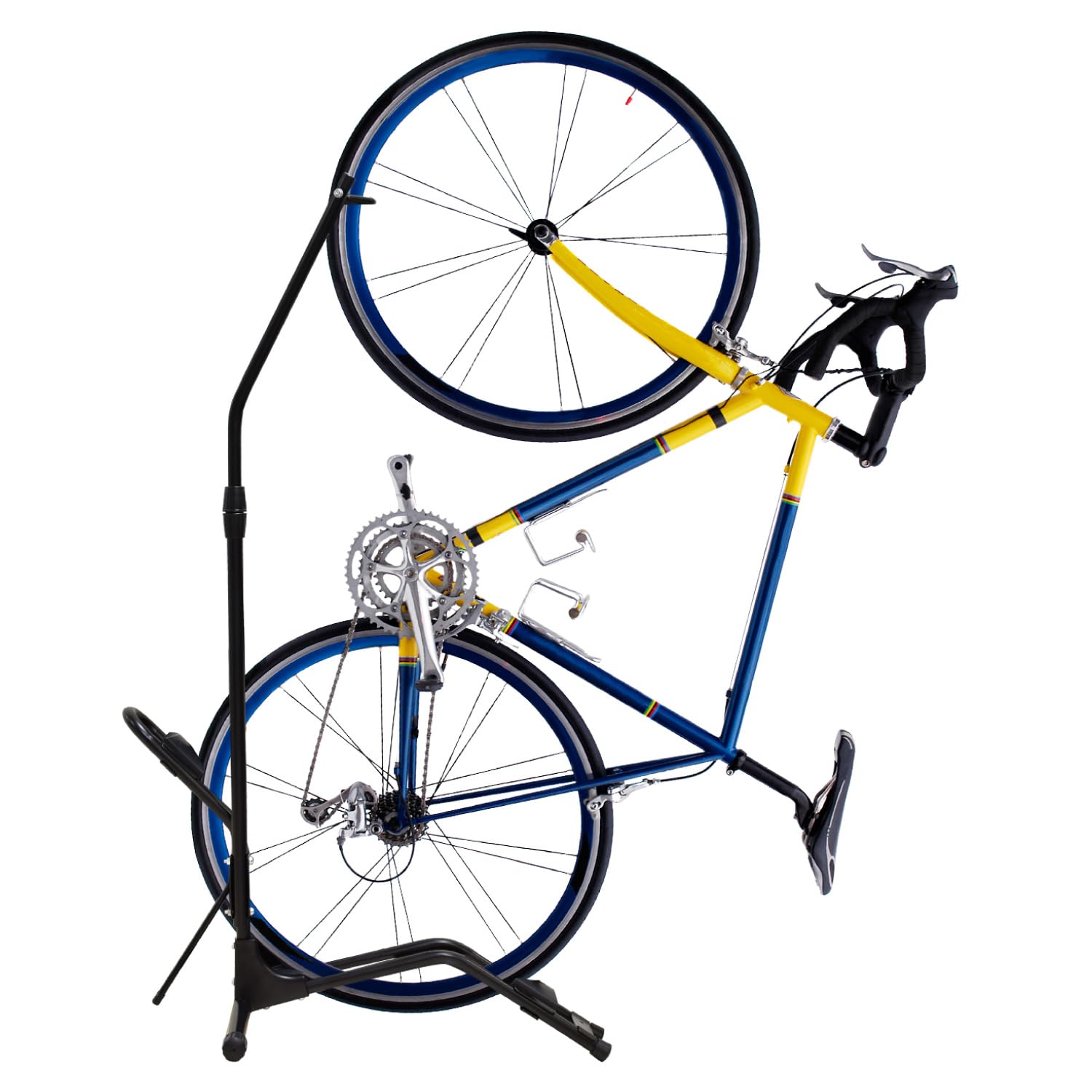 Amazon | 自転車スタンド 【5本脚設計x安定感 縦置き 横置き 両対応
