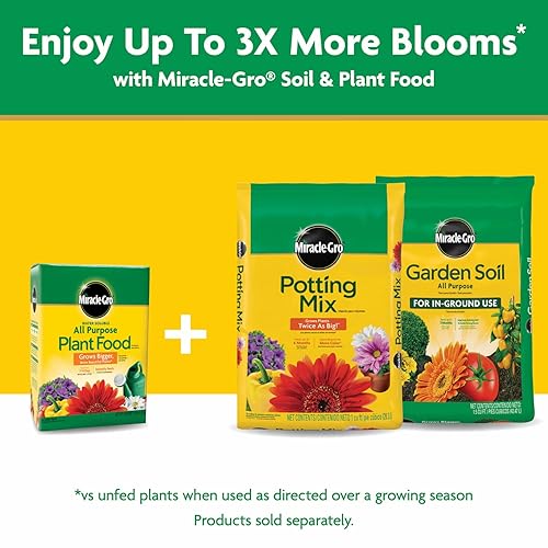 Miniatura 12 de Miracle-Gro Alimento soluble en agua para plantas multiusos, fertilizante para plantas de interior o exterior, rosas, flores, plantas