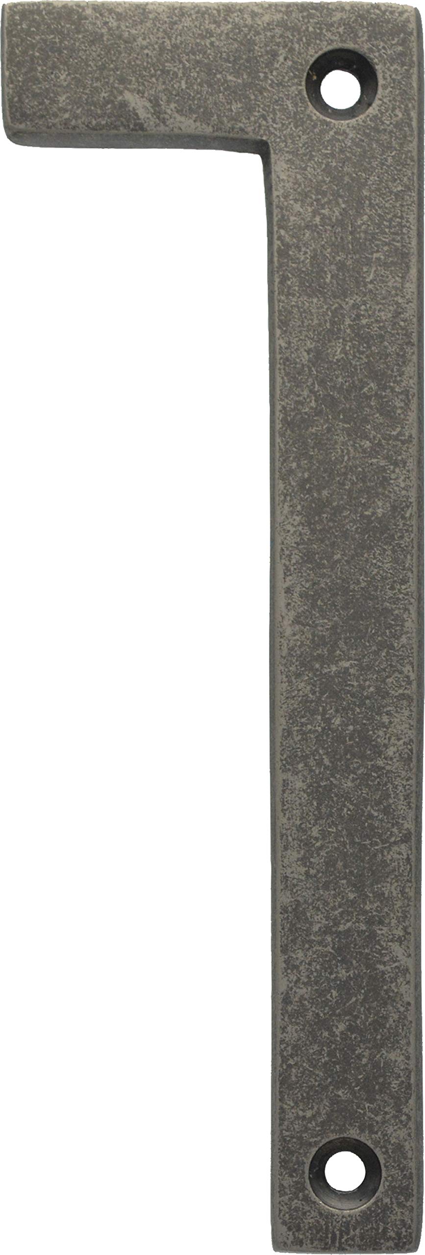 Distinctions 90581 Aged Iron House Number 1, 5-Inch, 5 Inch