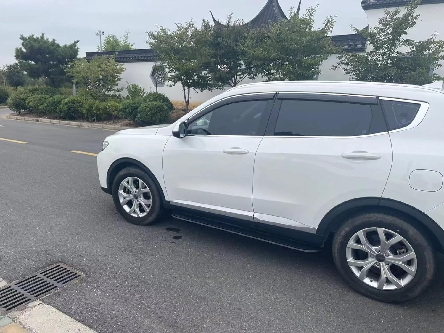 Running Boards Side Bars Side Steps Compatible with Subaru Outback BT 2021-2025,Flat Style Aluminum SUV Step Rail Black