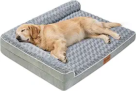 Cama para Cachorros Pet Grande Luxo 90×70 C/cape Lavável e Veludo de Resistente Espuma De Ortopédica
