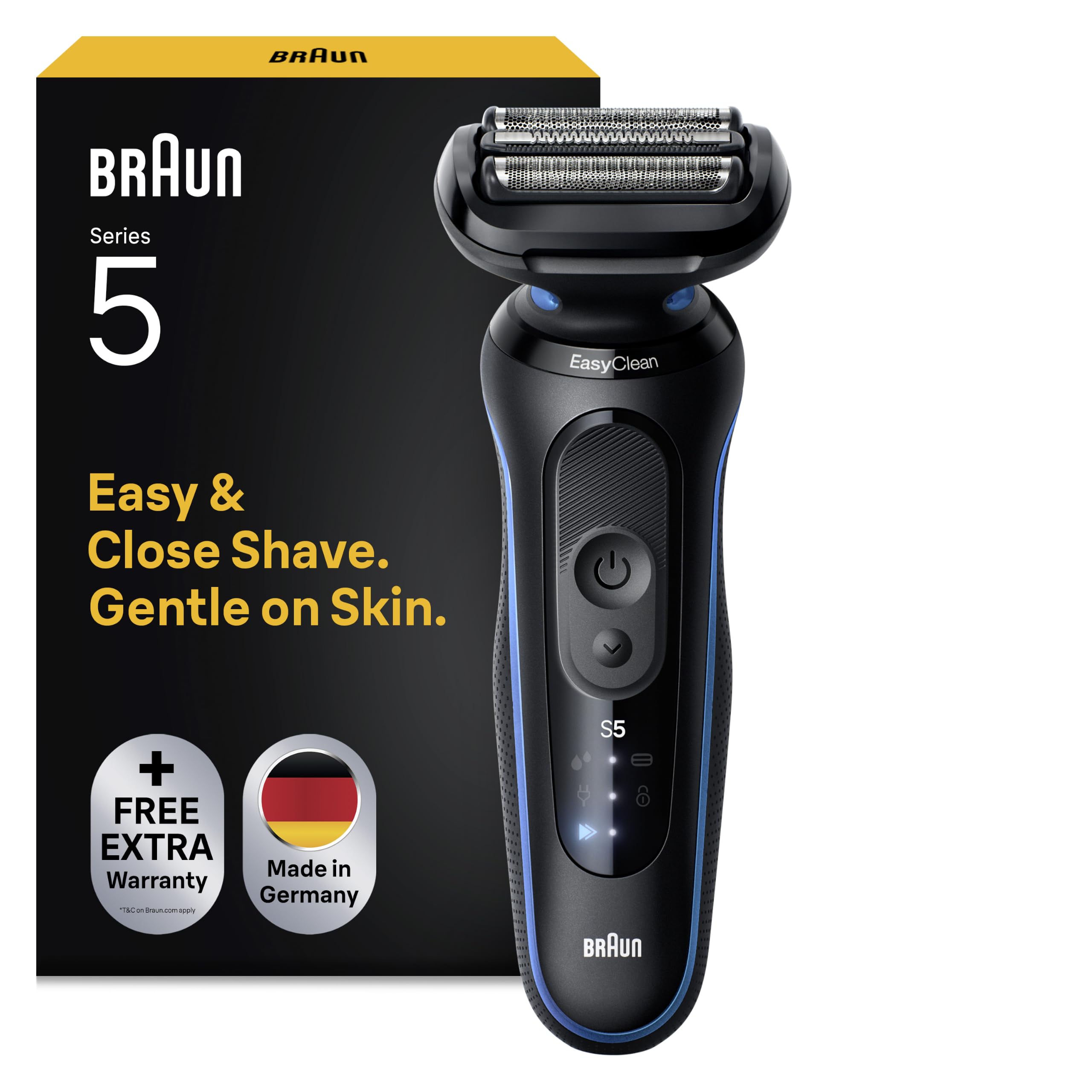 Braun Rasoio elettrico ricaricabile Series 5 52-B1000S