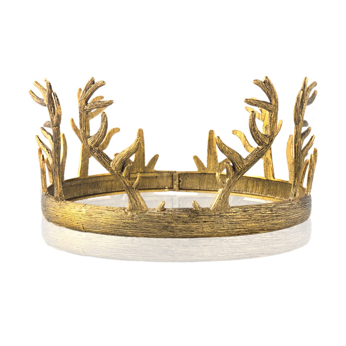 Couronne ronde en métal pour concours de beauté, anniversaire, mariage, Halloween, Medium, metal