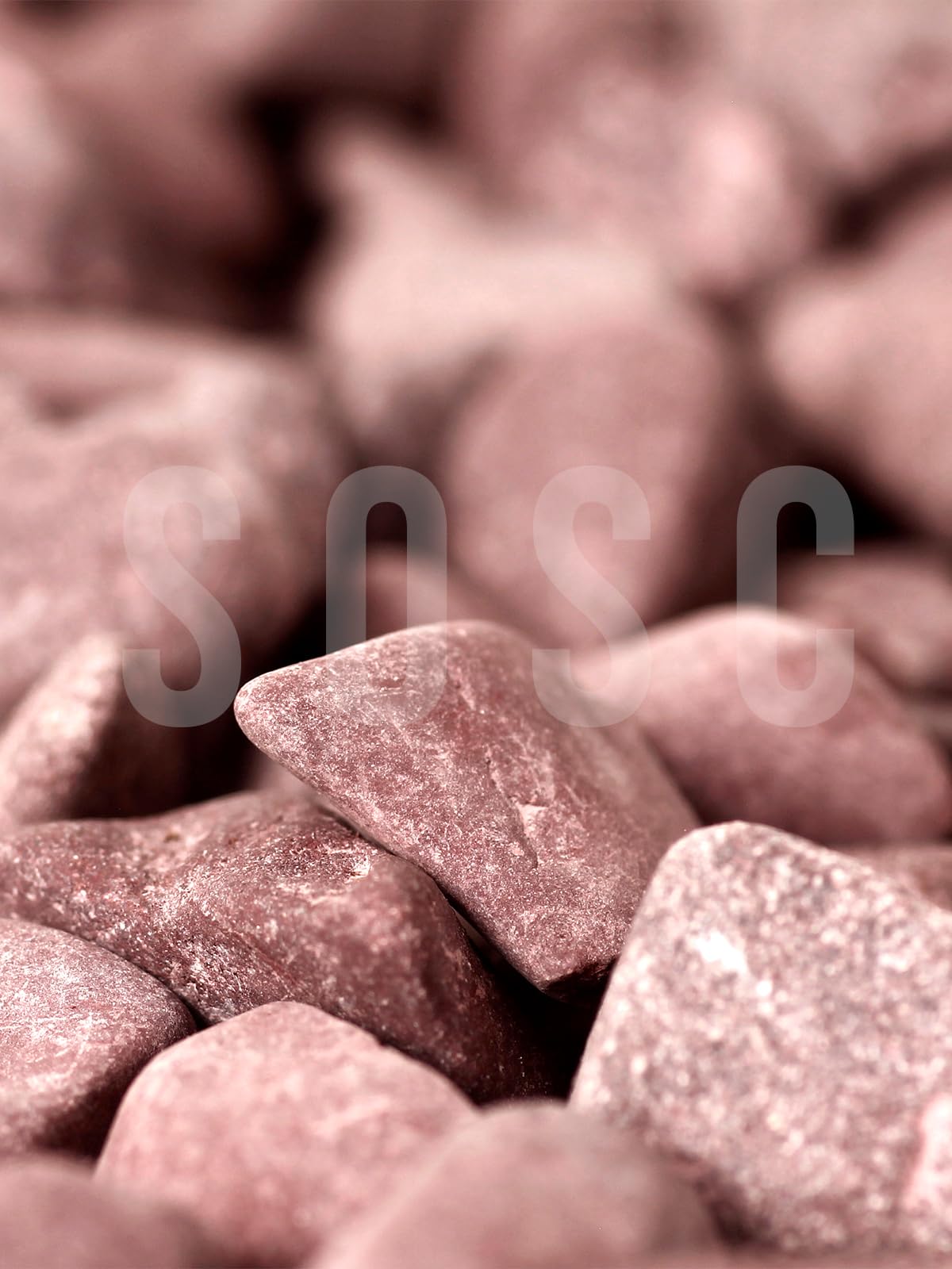 Bordo Çakıl Taşı Dolomit Taşı Bahçe Süsü Akvaryum Taşı Dere Çakıl Taşı 2-3 Cm 3 Kg