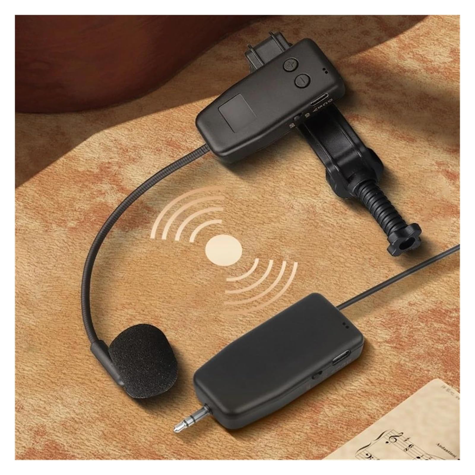 Zubehör Für Streichinstrumente Geeignet Für 1/4 Violine Drahtloses Mikrofonzubehör(2)