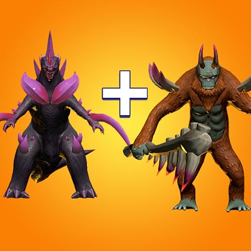 Dinosaur Monster Merge Battle: Dino Merge & Fight Kaiju Monster Master - Dinosaurs Fight Giant Gorilla Fighting Game