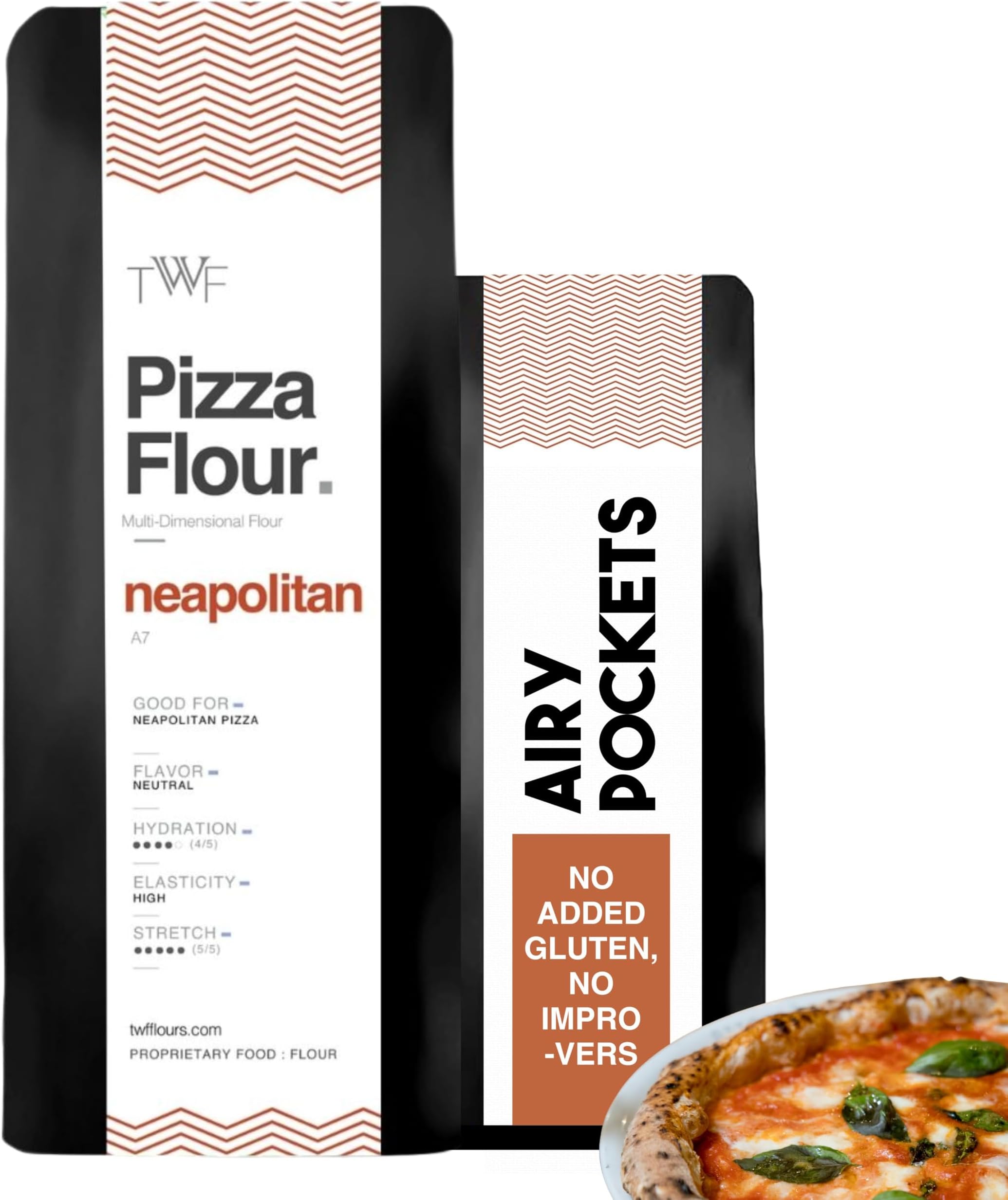 Pizza Flour (Flour 00 alternative)- Neapolitan Pizza Flour | 1 kg | For Delicious Pizza, Unbleached