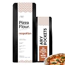 TWF Pizza Flour (Flour 00 alternative)- Neapolitan Pizza Flour | 1 kg | For Delicious Pizza, Unbleached gallery image