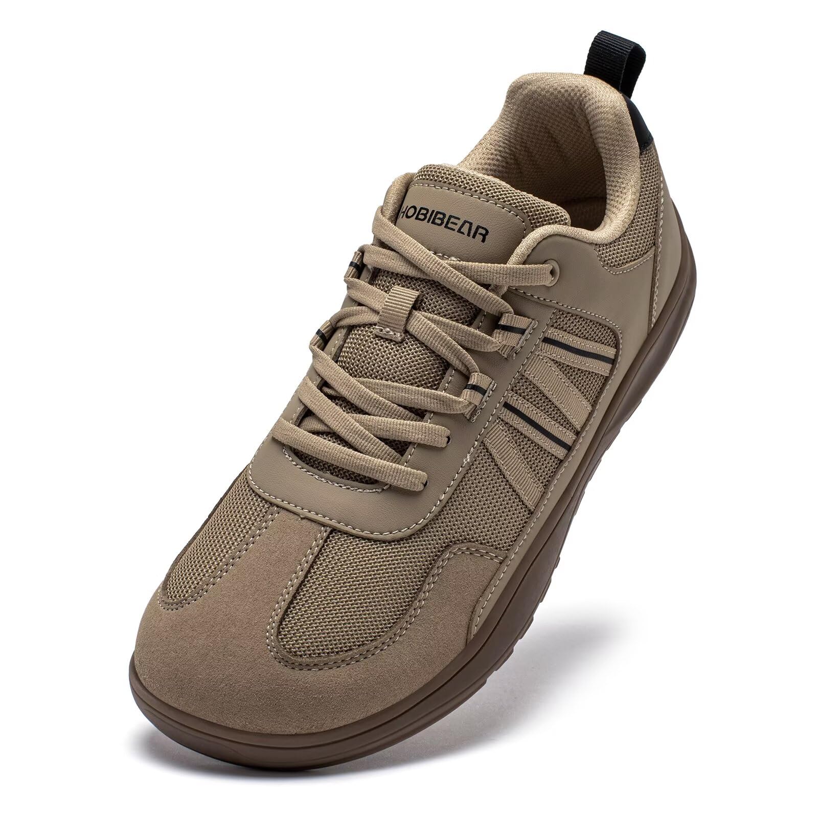 HOBIBEAR Unisex Breite Barfuss Schuhe Minimalistische breite Sportschuhe Outdoor-Trailrunning-Wanderschuhe