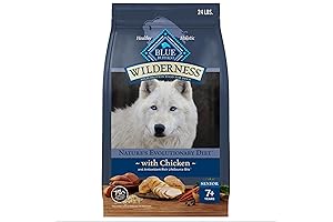 Wilderness Senior Dry Dog Food with Real Chicken and Wholesome Grains