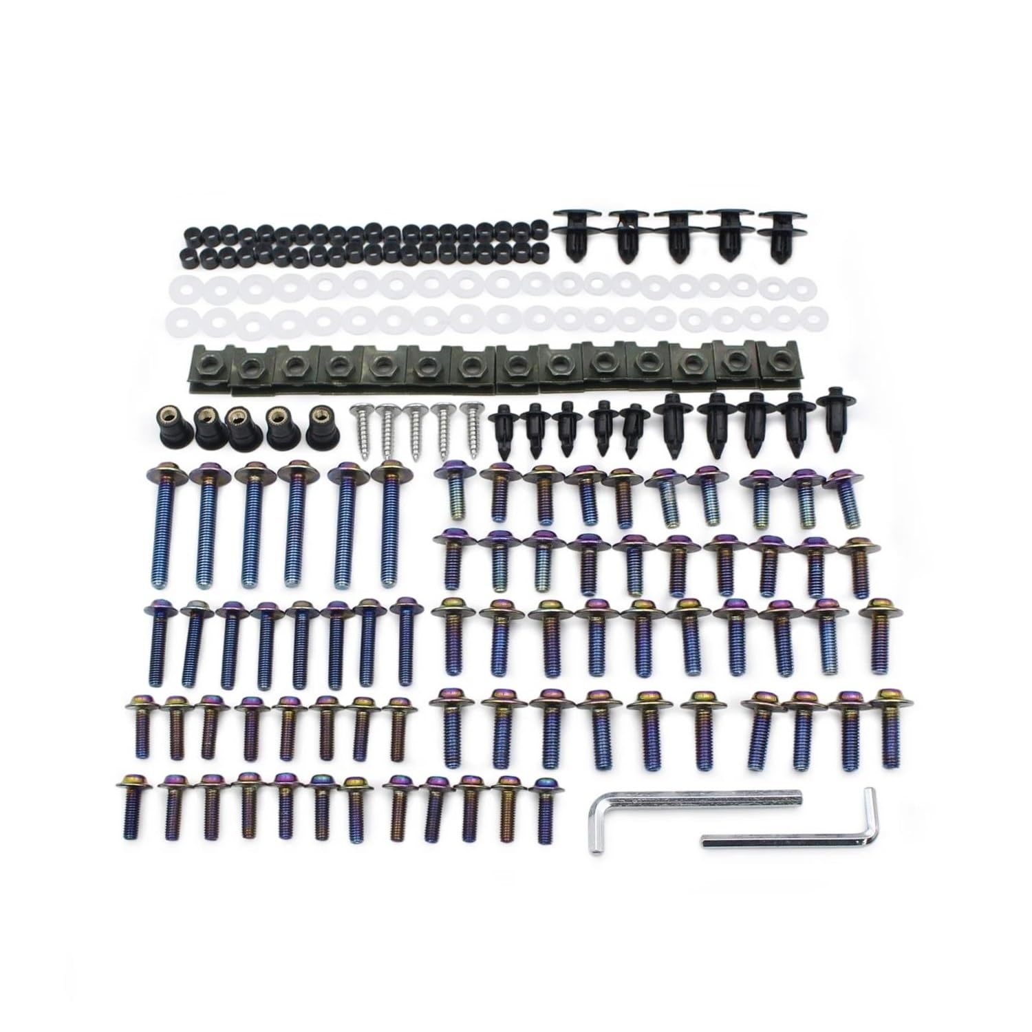 Carenatura Dadi Kit Viti Per Carena Moto Per Per Z 750 900 800 1000 Per Versys 650 Di Fissaggio Per Parabrezza Pannelli Della Carrozzeria Clip Fissaggio Bulloni Moto