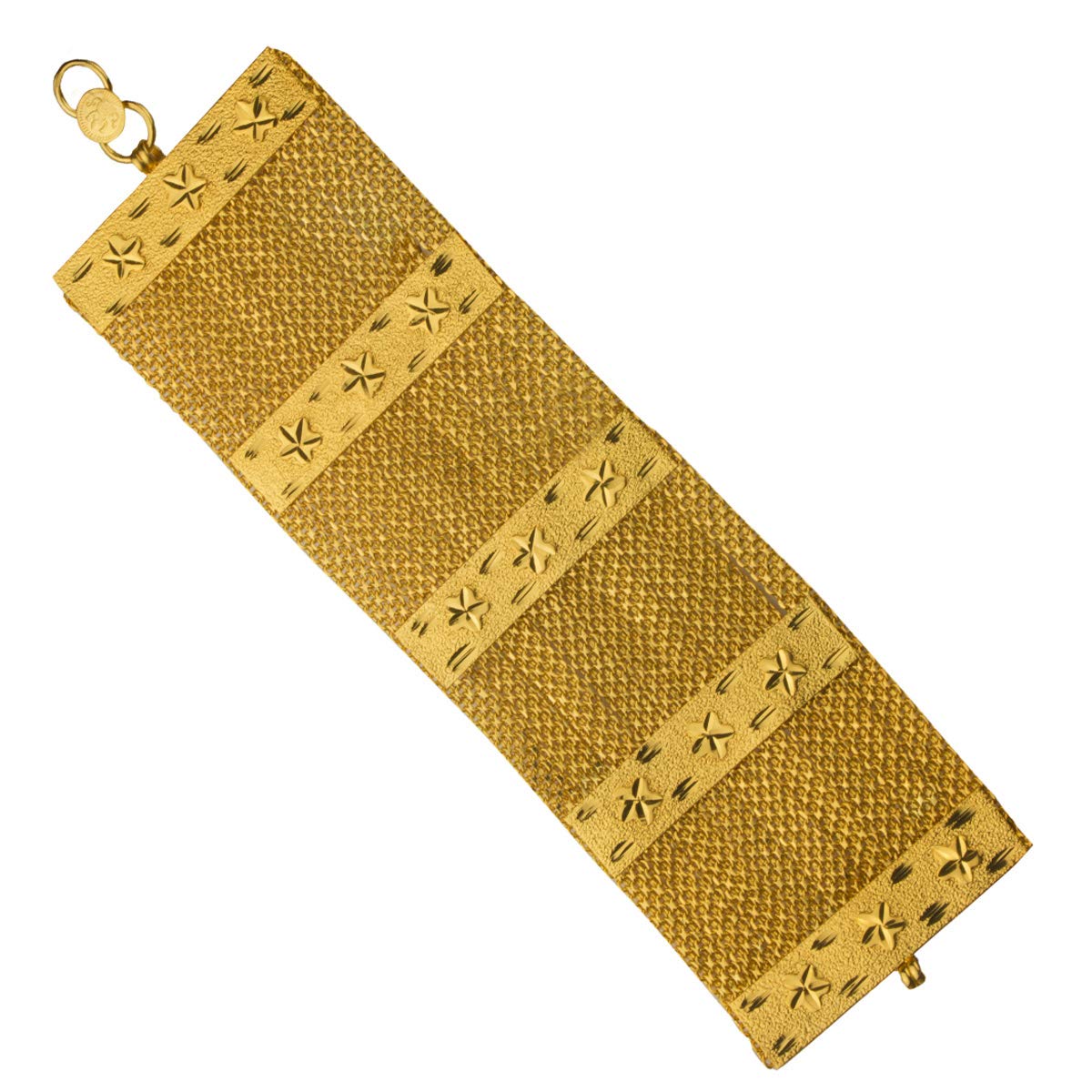 Piah Fashion Bracelet for Mens & Boys 9676S, gold, length 17.5 cm width 5 cm (B084HFH381) Amazon Price History, Amazon Price Tracker