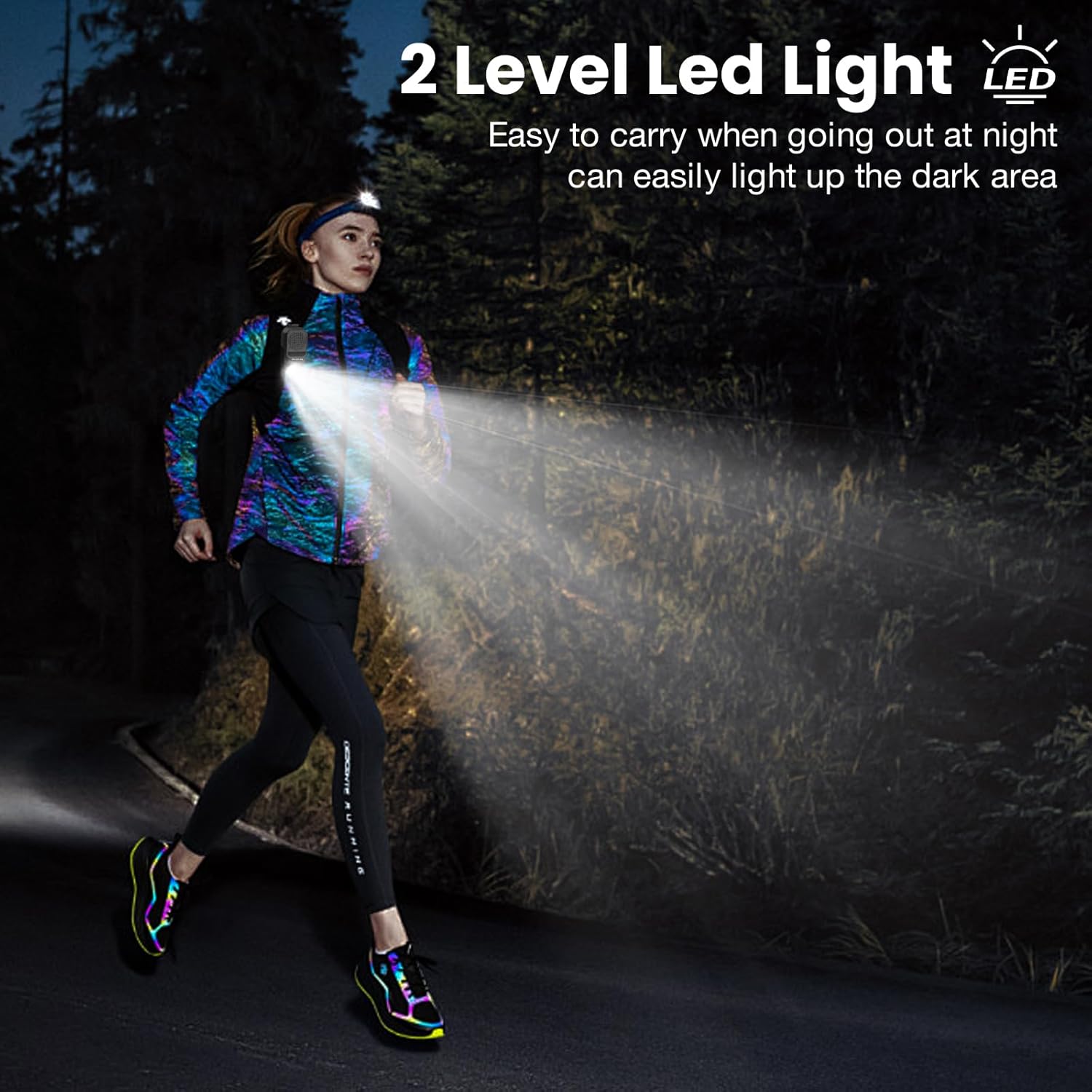 INFURTURE Wearable Bluetooth Speaker Clip on Speaker with RGB/Flashlight Shower Speake Built-in Noise Reduction Mic, Bathroom Speakers for Hands-Free Music/Calls-for Work/Riding/Outdoor, Ideal Gifts 5 71tuJFbBL7L. AC SL1500