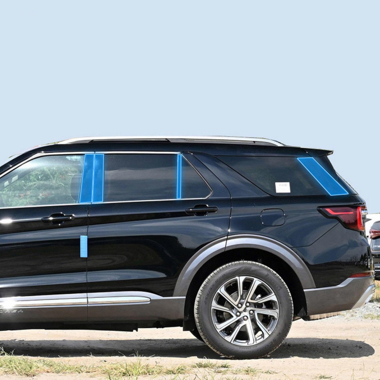 Film vitre PPF TPU Ford Explorer 2023 pour protéger vos voyages en famille