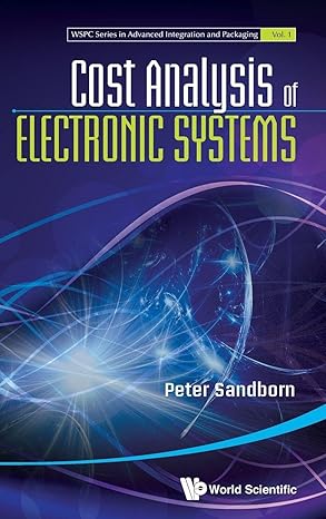 COST ANALYSIS OF ELECTRONIC SYSTEMS: 1 book cover