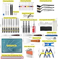 Vista 8 de Kit de herramientas de impresora 3D de 82 piezas con estuche, herramientas de impresión 3D con accesorios de herramienta de desbarbado, kit