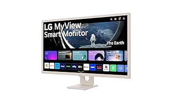 PCモニター LG MyView Smart Monitor ホワイト24.5型 LG 31.5