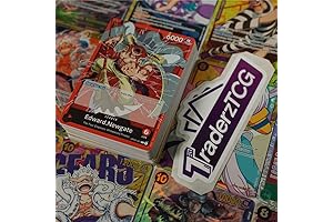 50 One Piece Romance Dawn Trading Card Game Cards with Guaranteed SR