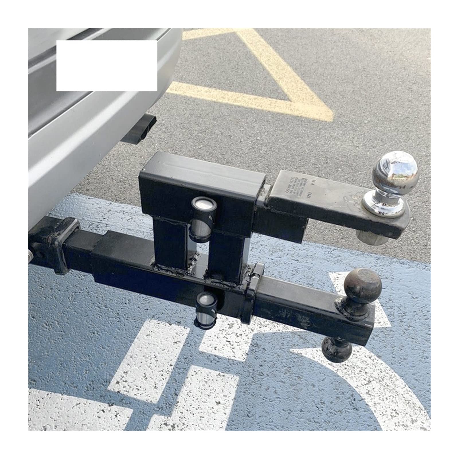 Ricevitore del rimorchio del camion da 2 pollici del camion del camion da 2 pollici Ricevitore di caduta Adattatore Doppio Estensione Camper Parti Van Camper Accessories Caravan - Attrezzi per rimorch