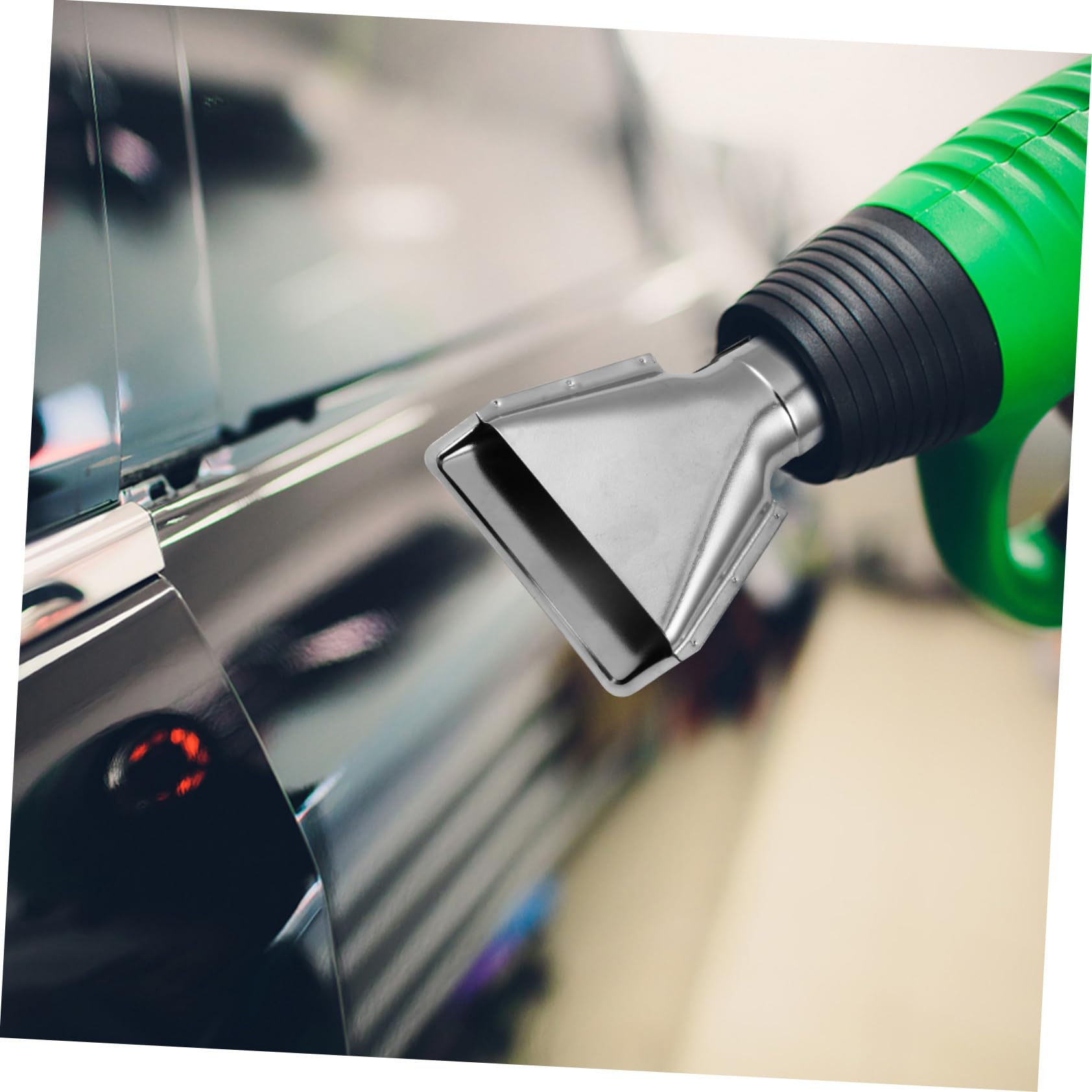 Unomor 4pcs Stainless Steel Nozzle Hot Air Nozzle Heat Tool Nozzle Kit Hot Air Solder Tips Hot Air Soldering Tips Hot Air Solder Nozzle Hot Air Soldering Nozzle Heat Tool Tips Silver