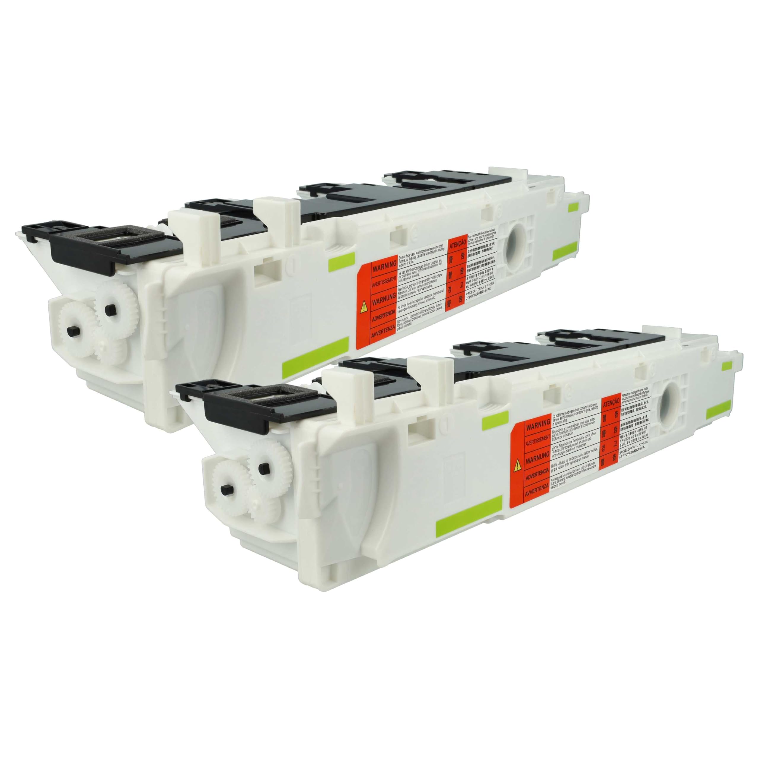 vhbw 2X Recipiente para tóner Residual Compatible con Canon imageRUNNER Advance C5051, C5240, C 5045/i, C5235, C 5051/i impresoras láser