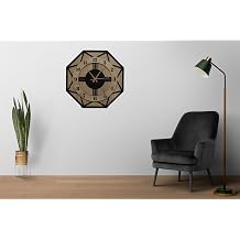 aswood SEK ZGEN 3-LAYER WOOD VIP DECORATIVE WALL CLOCK