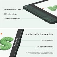 HUION Kamvas 13 Gen 3 SE grafikus tábla 13,3" kijelzővel, rajztábla PC Mac Android 7