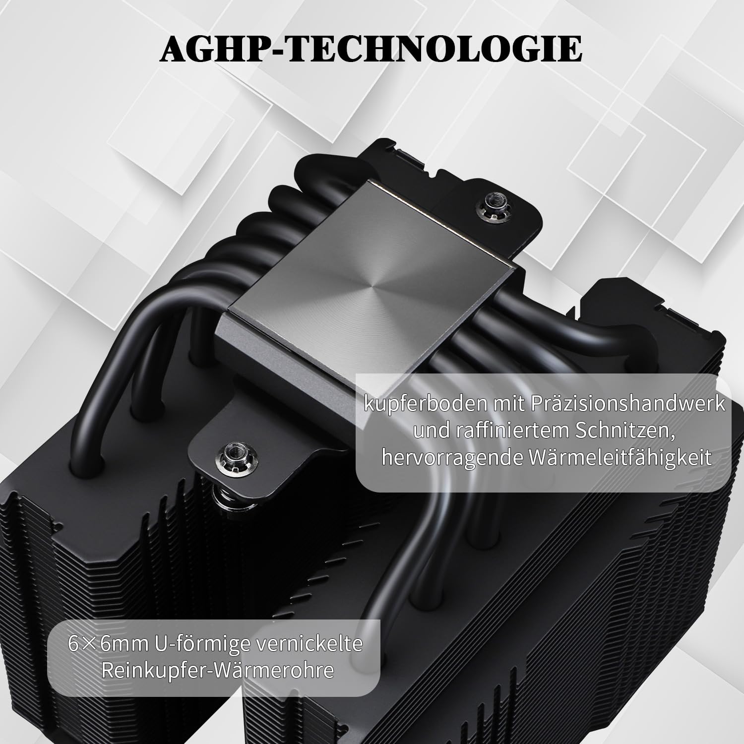 Thermalright Peerless Assassin 120 MINI Black CPU Kühler, 6 Heat Pipes AGHP Technologie, mit 120mm PWM Lüfter,1500RPM Geschwindigkeit,für AMD:AM4/AM5/Intel LGA 1851/1700/1150/1151/1200/2011,PC Kühler