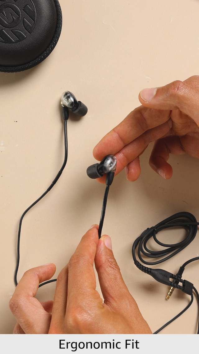 Amazon.com: Shure AONIC 4 Wired Sound Isolating Earbuds, Detailed