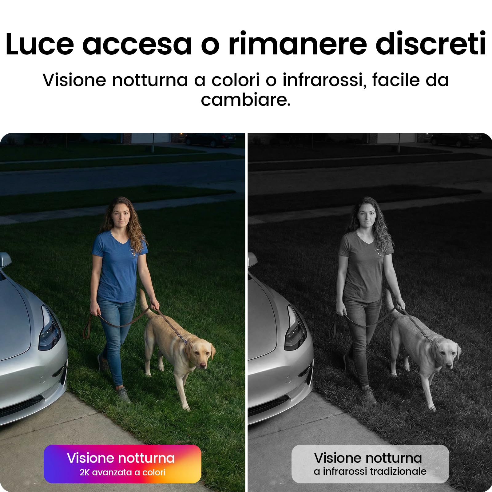 aosu Cámara de Vigilancia 2K Exterior e Interior Kit 4 Cámaras con Aosubase 2.0 Sin Suscripción 32GB Almacenamiento Local Cámara Inalámbrica Sensor PIR Alarma Luz Audio Bidireccional Visión Nocturna