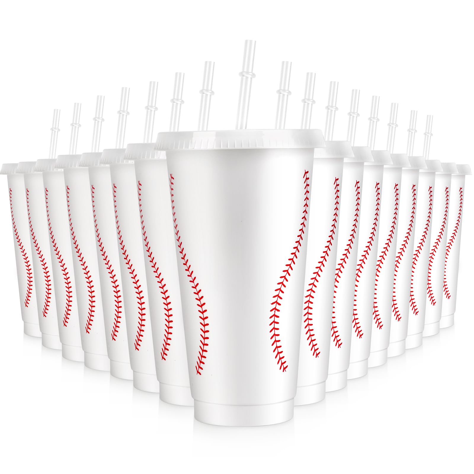 Gobelets de baseball en plastique pour animer vos goûters d'anniversaire et buffets sportifs