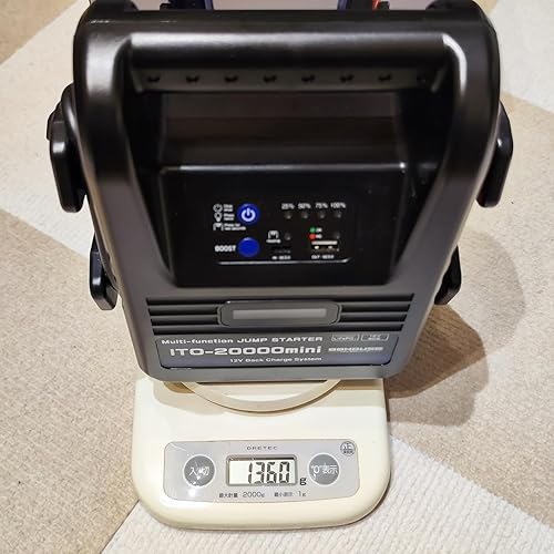 Amazon | 88HOUSE ジャンプスターター 12V 大容量 修理対応可 20000mAh