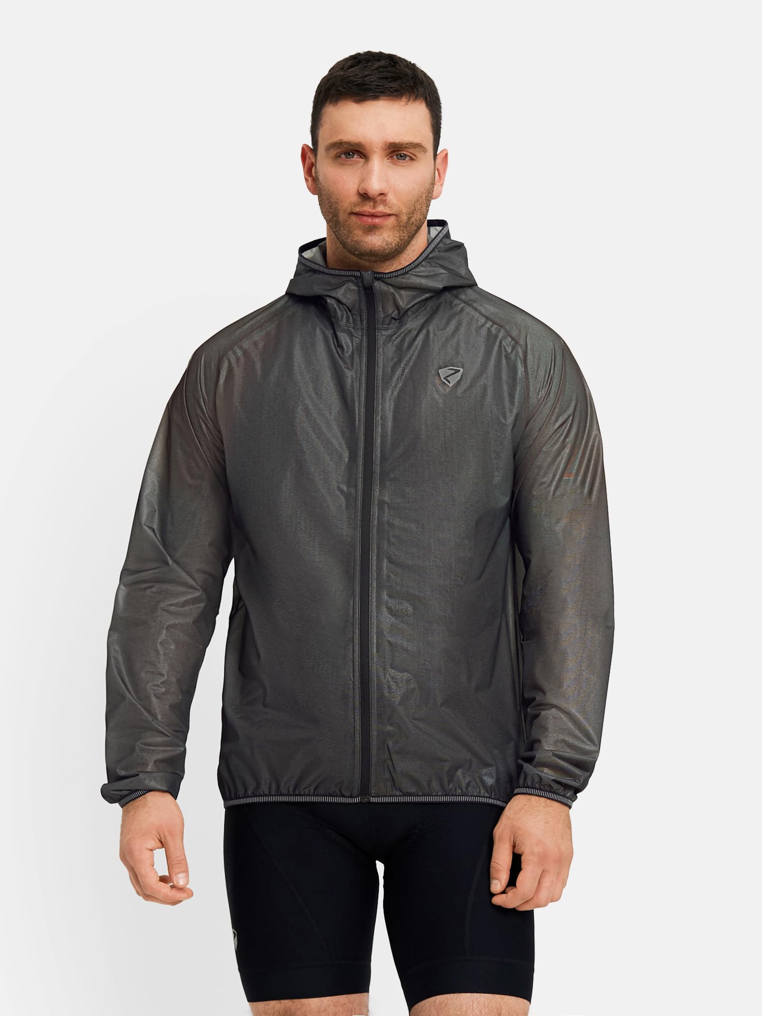 Ziener Herren Natius Regenjacke - Fahrrad|Mountainbike|Outdoor - wasserdicht,atmungsaktiv,super leicht