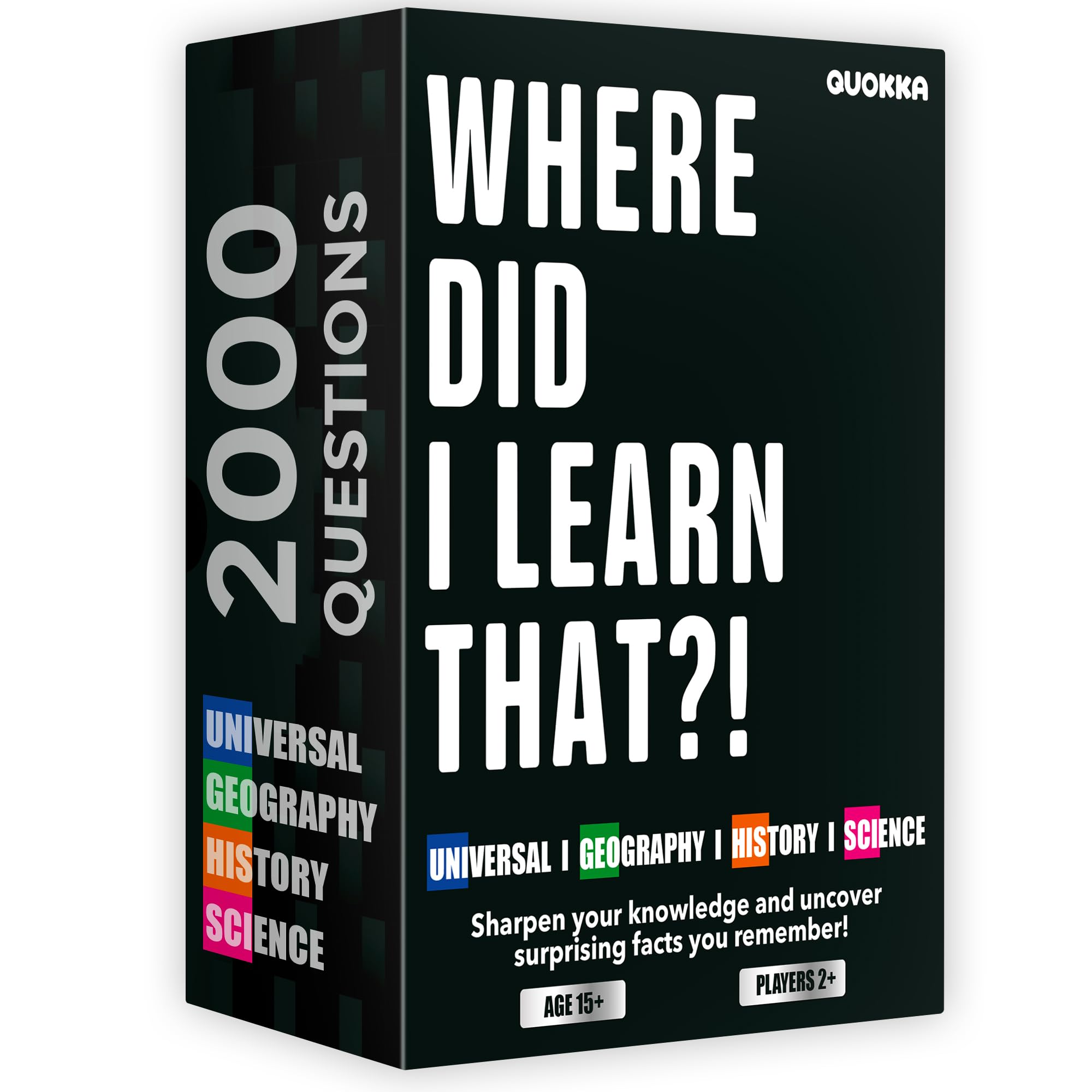 Trivia Card Games for Adults — Family Board Games for Teens and Adults