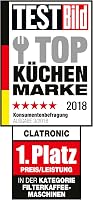 Clatronic KA 3733 egycsésze kávéfőző rozsdamentes bögre és aroma fedéllel 8