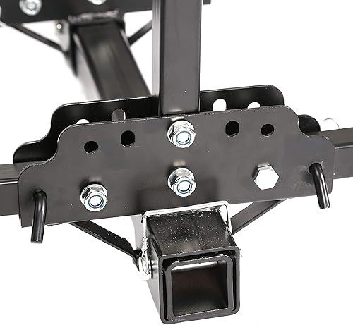 Miniatura 9 de Portabicicletas universal para 4 bicicletas, estilo plataforma, compatible con receptor de enganche de 2 para camioneta deportiva, SUV - de 200