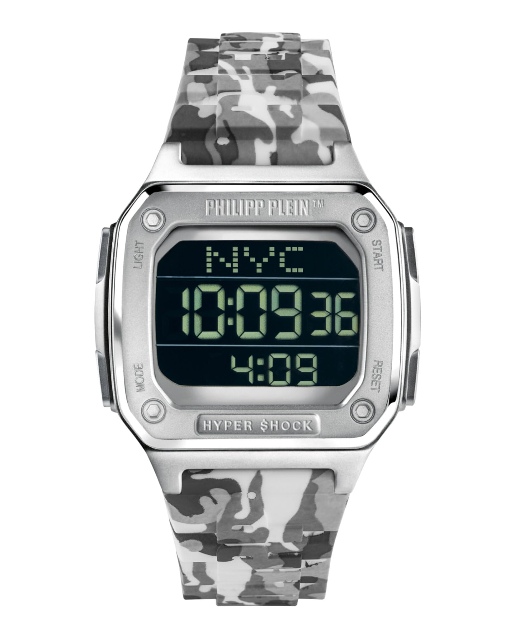 Philipp Plein Watch Hyper Shock White Camo PWHAA1522