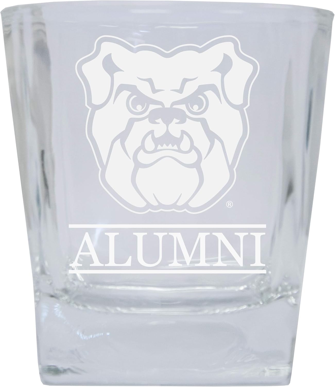 Butler Bulldogs Etched Alumni 5 oz Shooter Glass Tumbler 2-Pack Officially Licensed Collegiate Product