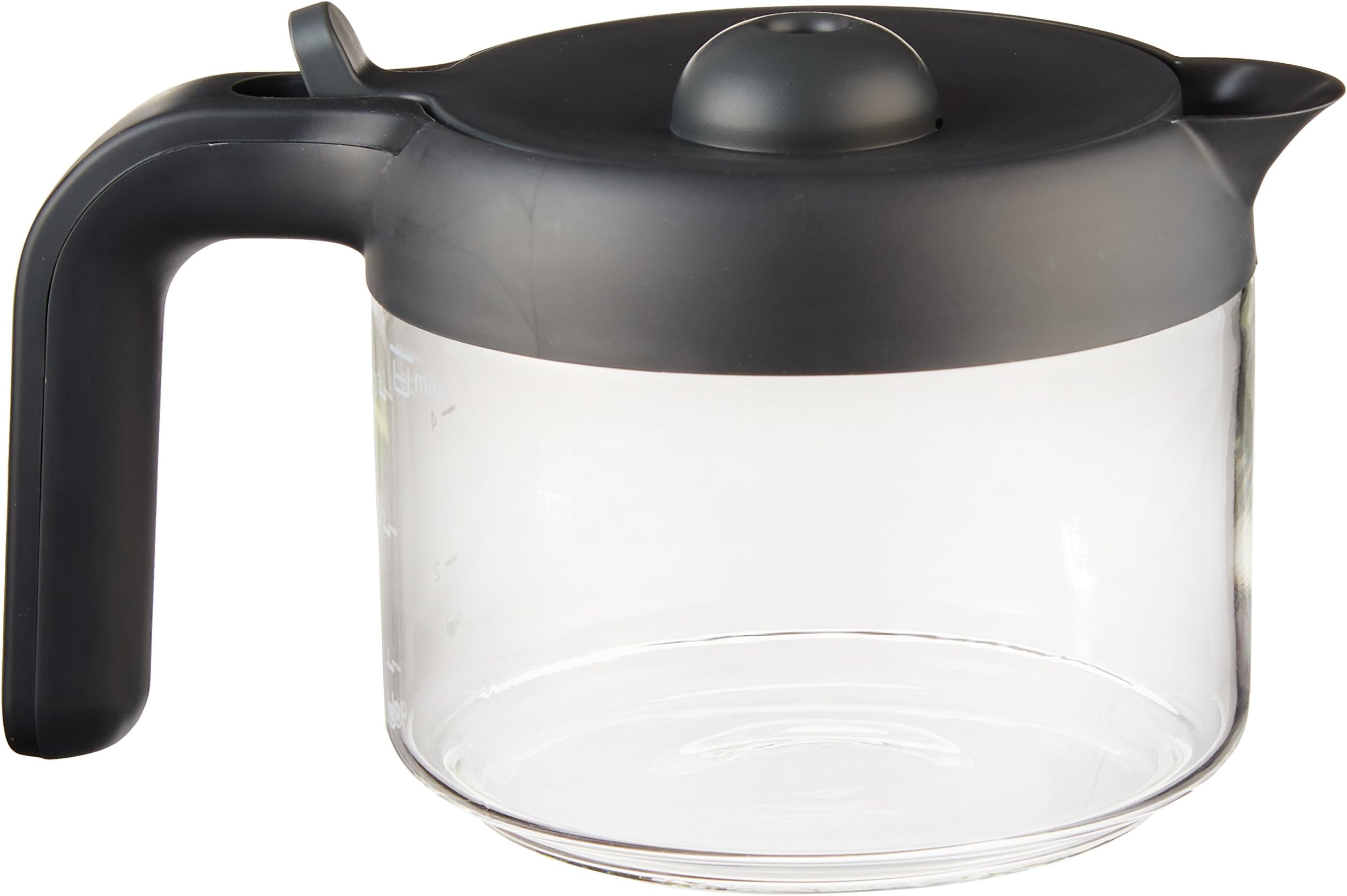 De'Longhi Pot à Café, Cafetière en Verre pour Machines à Café en Grains