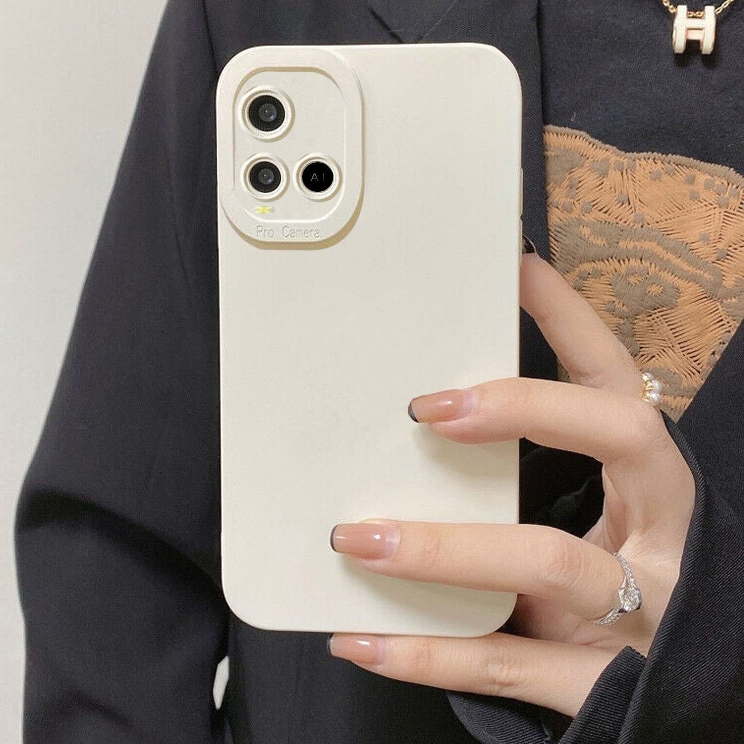 KC Back Cover for Vivo Y21, Vivo Y21T, Vivo Y21A, Vivo Y21e, Vivo Y33s, & Vivo Y33T, Shockproof Soft Bumper Silicone Case with Camera Protection (Off White) (B0B4FWCXFD) Amazon Price History, Amazon Price Tracker