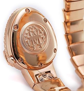 Amazon | 腕時計 レディース 5気圧防水 蛇 ロベルトカヴァリ バイ