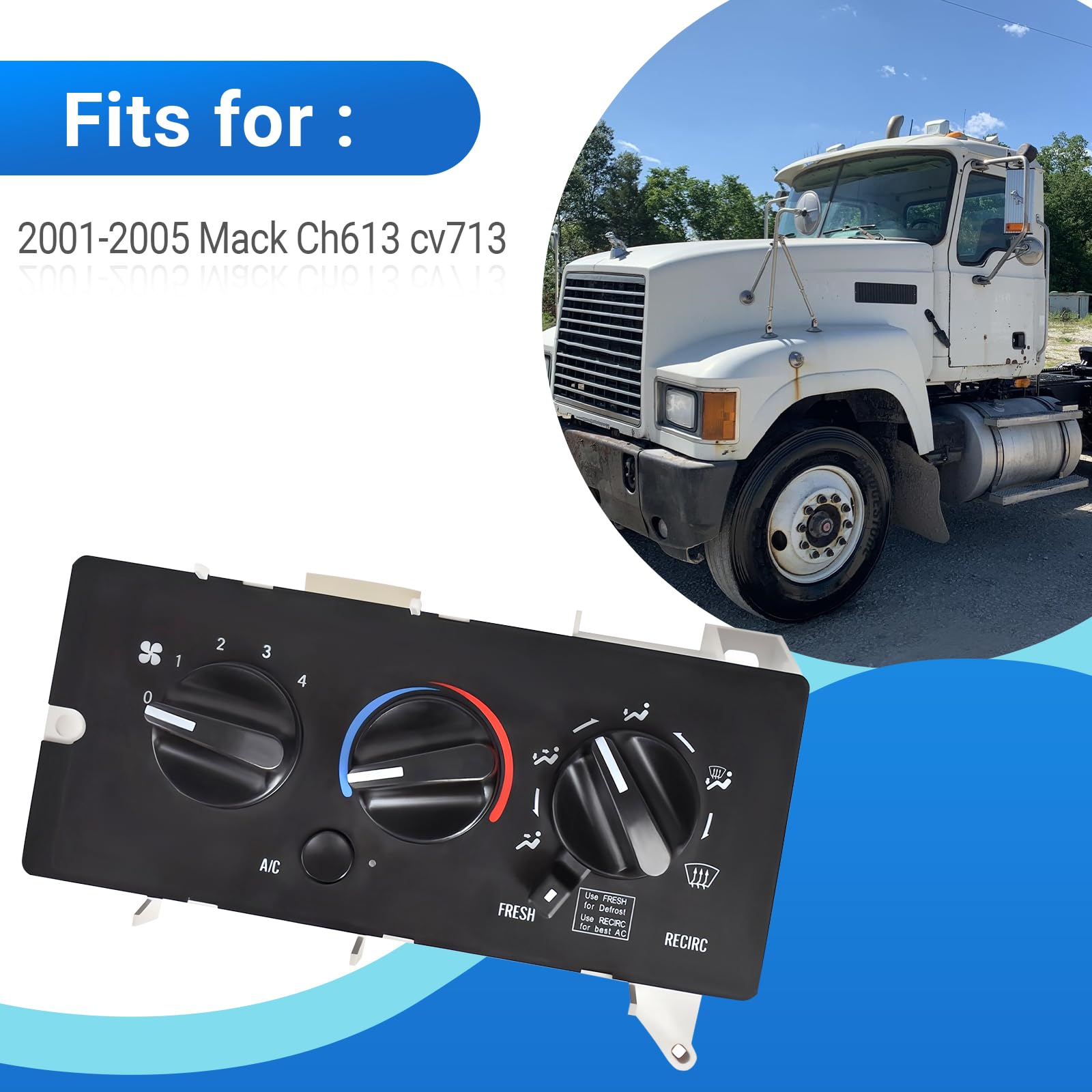 Amazon.com: A/C Control Panel Climate Control Module Fits for 2001