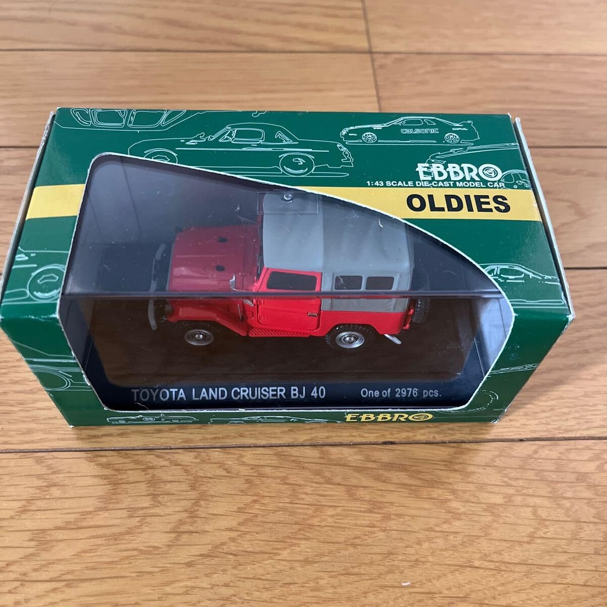 Amazon.co.jp: LAND CRUISER BJ40 RED RED EBBRO EVRO 1/43 RUNK LAND