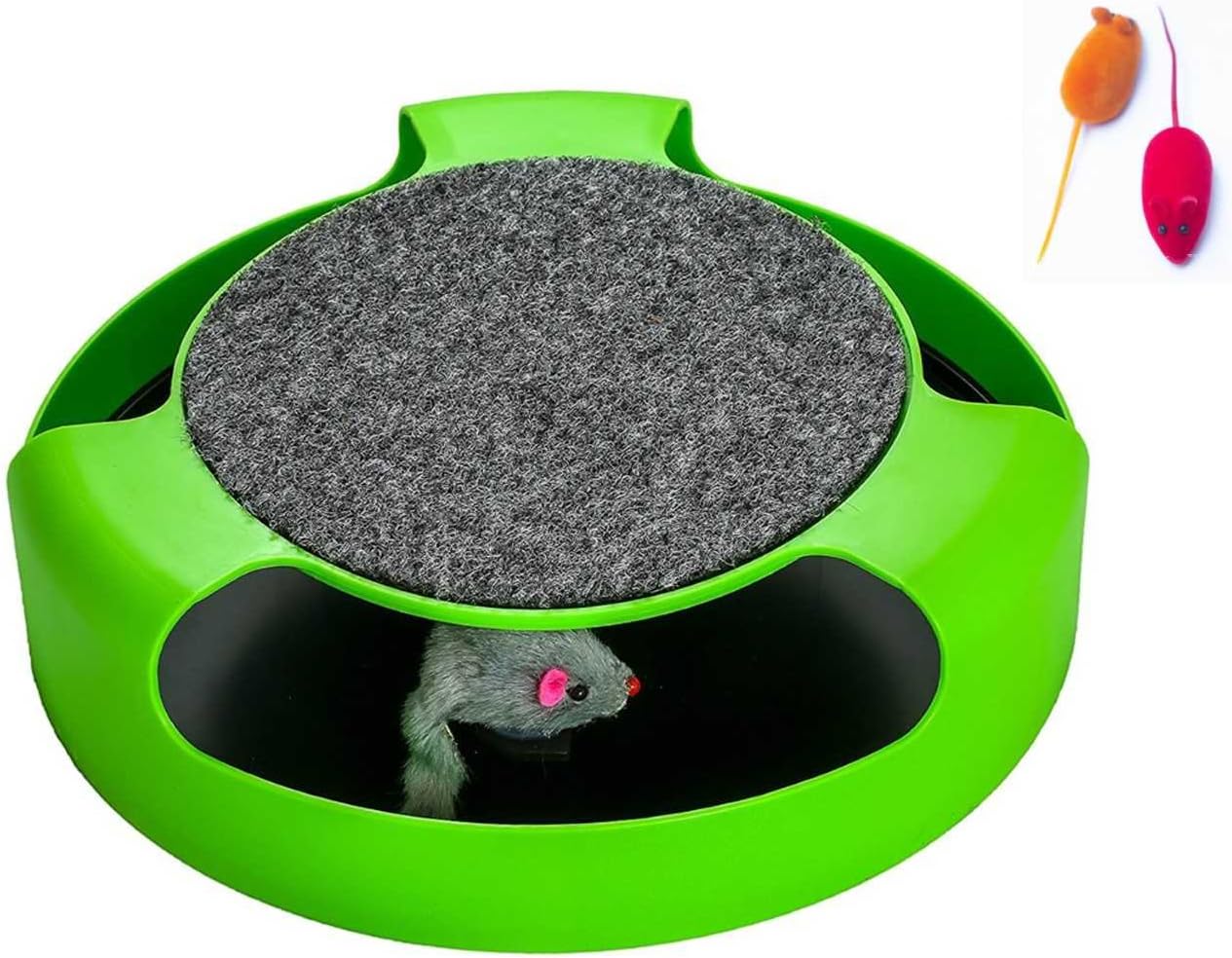 AroPaw Interactive Cat Toys Quality Best Interactive Kitten Catnip Toys Includes Play Mice (Single)