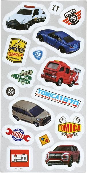 スケーター(Skater) リフレクターステッカー シール 反射 トミカ 男の子 ZRFS1-A - 1