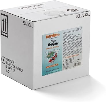 KORDON #30025 Pond AmQuel Plus for Aquarium, 5-Gallon