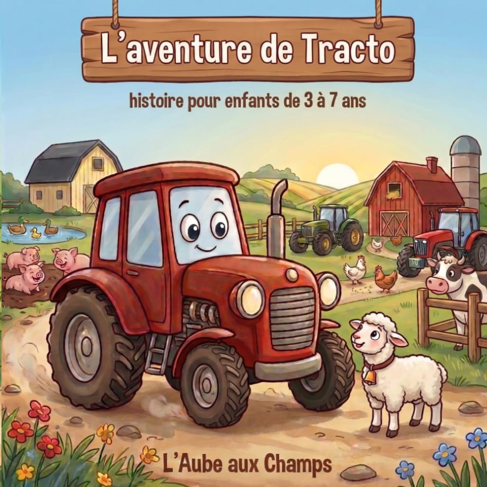 L'Aventure de Tracto: Une histoire illustrée pour enfants de 3 à 7 ans