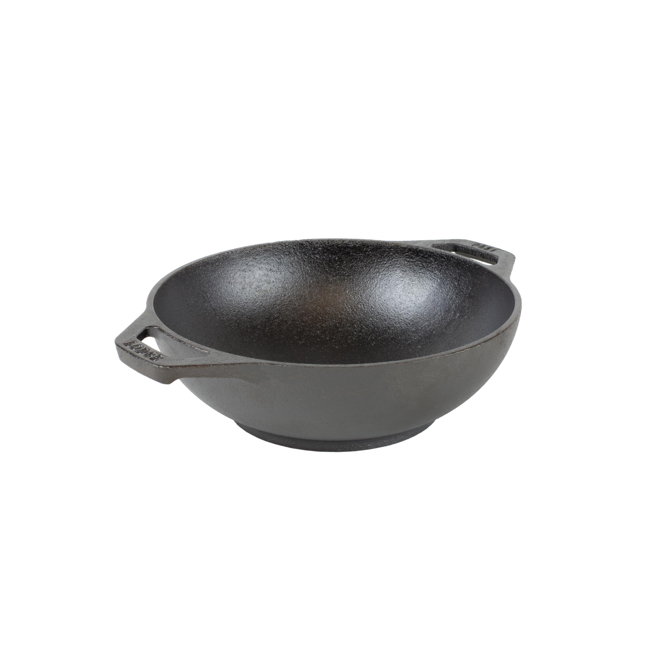 Lodge L6MW 6.25 in Cast Iron Mini Wok, Black